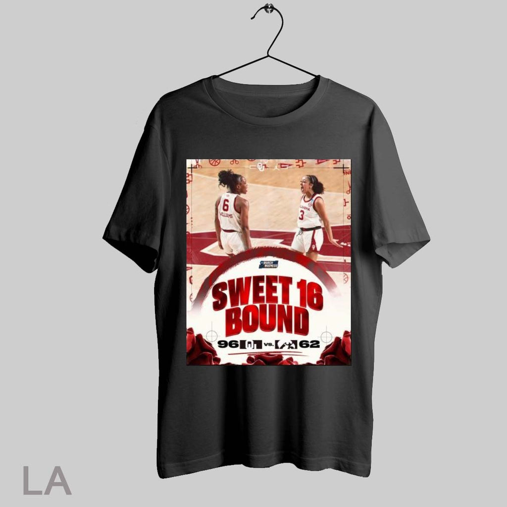Top Oklahoma Womens Basketball Win 96 62 Iowa Final - Adult & Kids T-Shirts, Sweatshirts & Hoodies apparel design preview 1