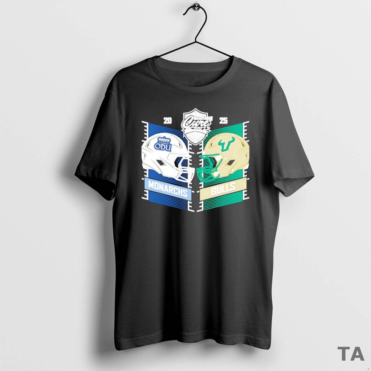 Top Old Dominion Monarchs Vs - Adult & Kids T-Shirts, Sweatshirts & Hoodies apparel design preview 1