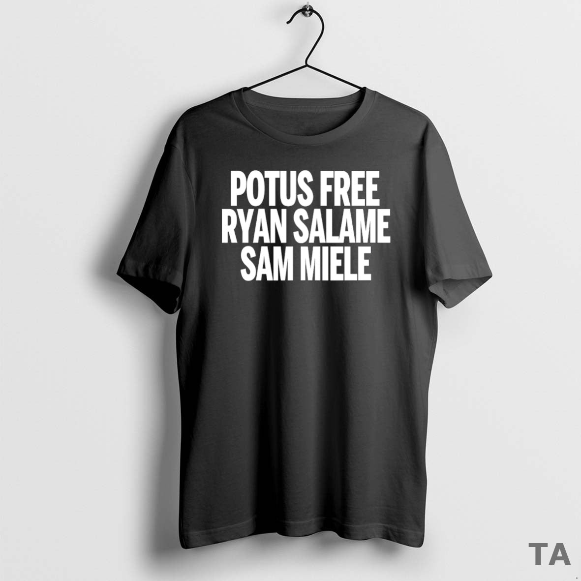 Top Potus Free Ryan Salame Sam Miele - Adult & Kids T-Shirts, Sweatshirts & Hoodies apparel design preview 1