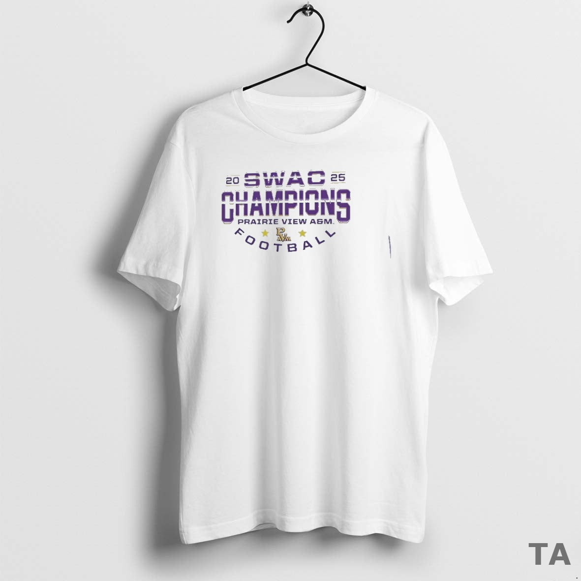 Top Prairie View Am Football 2025 Swac Champions - Adult & Kids T-Shirts, Sweatshirts & Hoodies apparel design preview 1