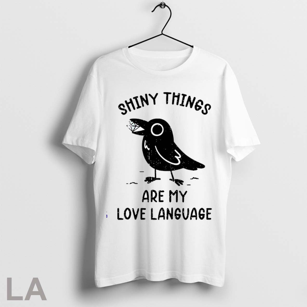 Top Raven Shiny Things Are My Love Language - Adult & Kids T-Shirts, Sweatshirts & Hoodies apparel design preview 1
