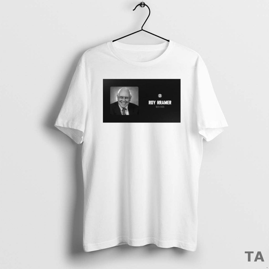 Top Rest Peace Roy Kramer 1929 2025 Sec - Adult & Kids T-Shirts, Sweatshirts & Hoodies apparel design preview 1