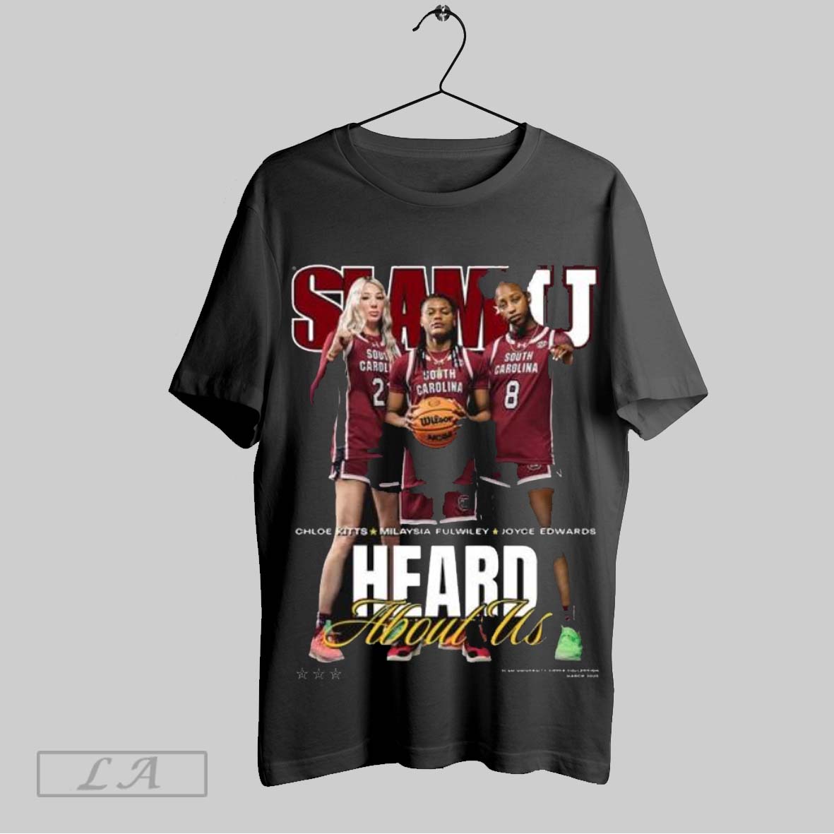 Top Slamu Cover South Carolina Gamecocks Womens - Adult & Kids T-Shirts, Sweatshirts & Hoodies apparel design preview 1