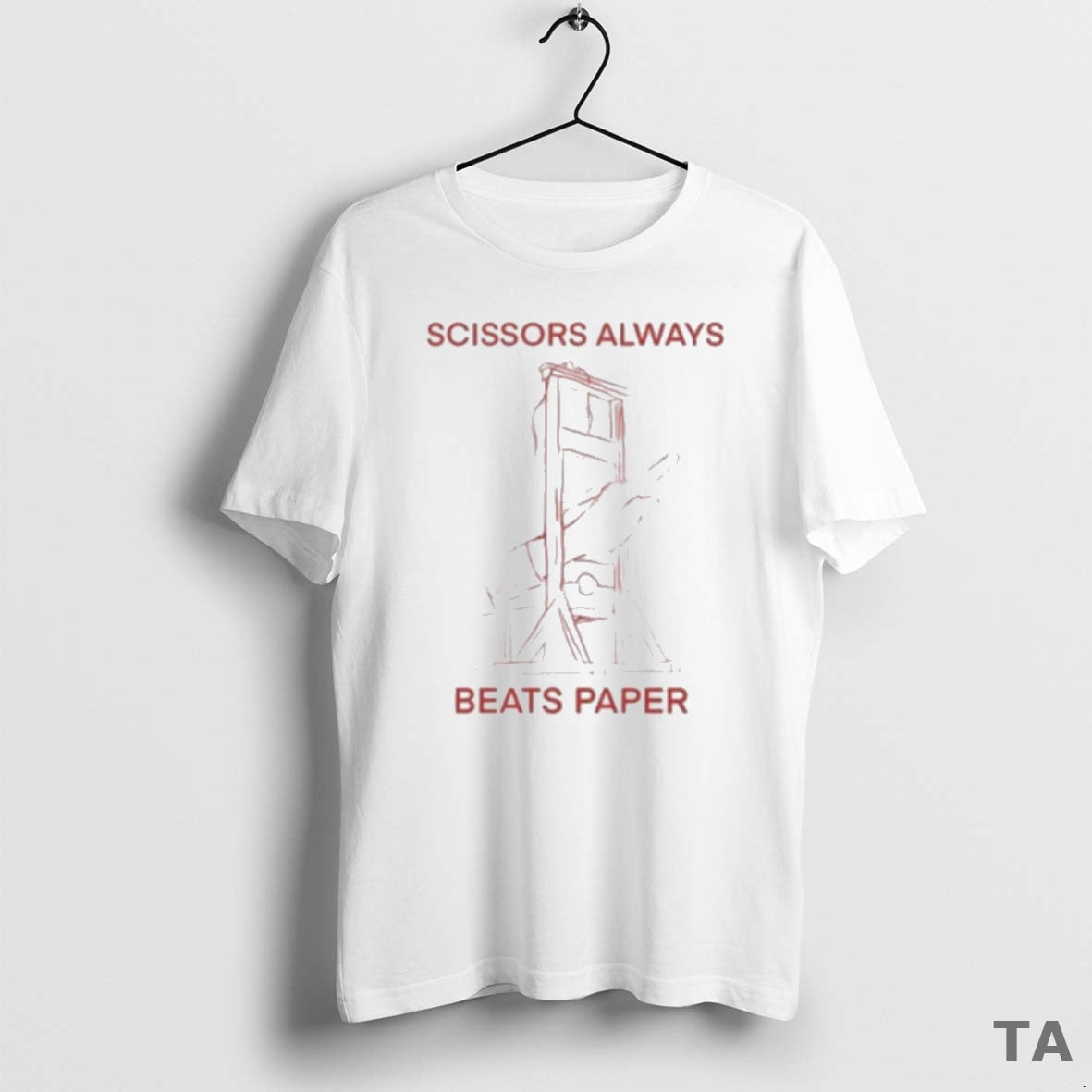 Top Scissors Always Beats Paper - Adult & Kids T-Shirts, Sweatshirts & Hoodies apparel design preview 1