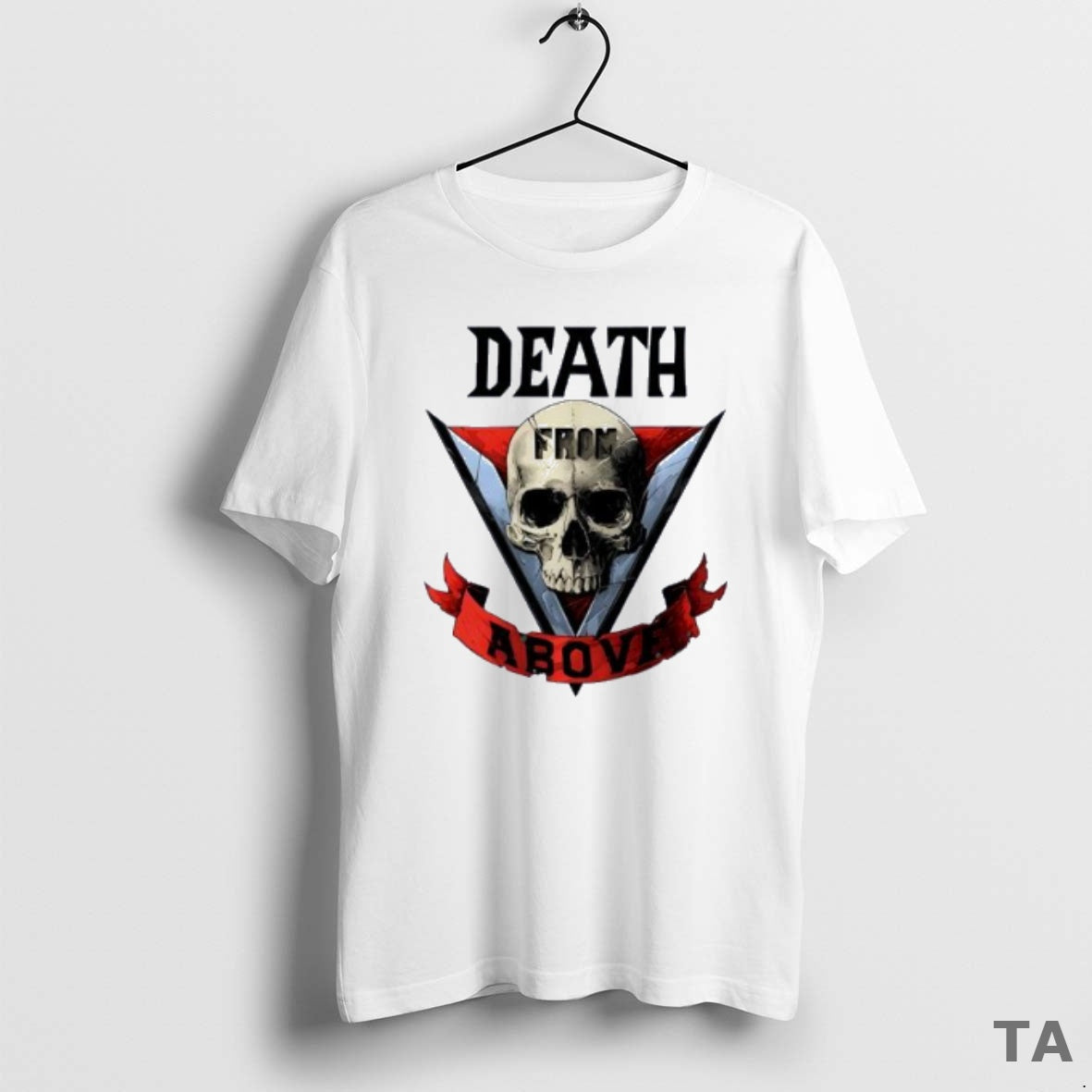 Top Skull Death Above Vintage - Adult & Kids T-Shirts, Sweatshirts & Hoodies apparel design preview 1