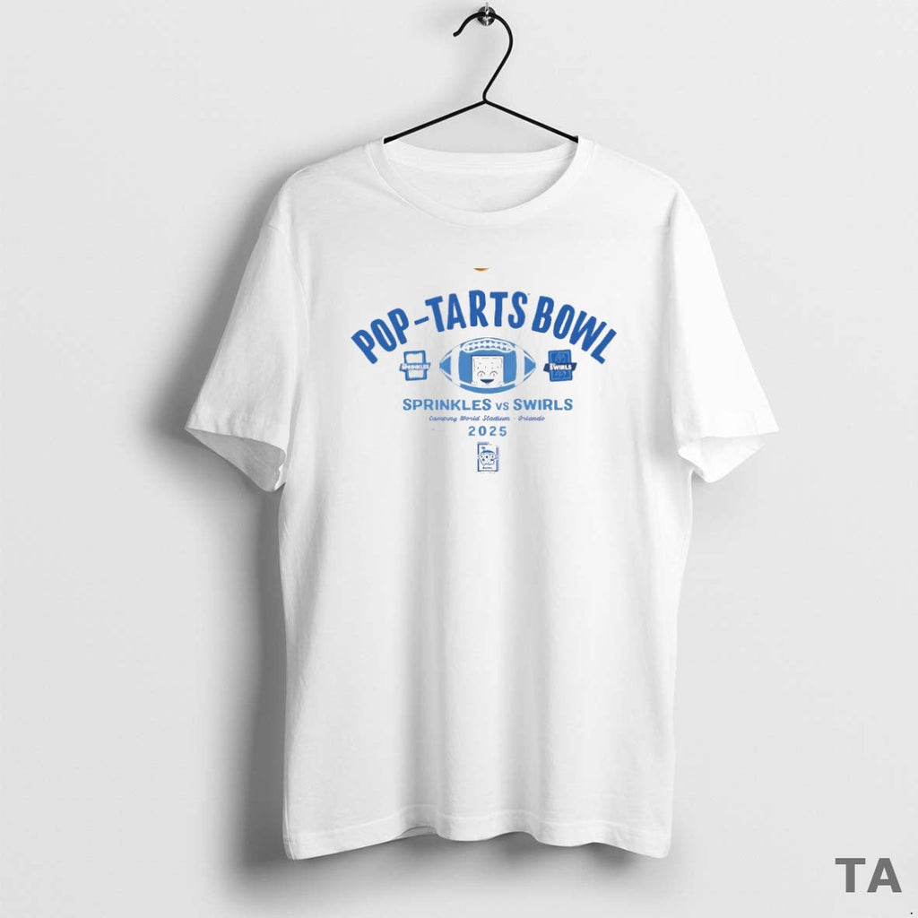 Top Sprinkles Vs Swirls 2025 Pop Tarts Bowl 2 Team - Adult & Kids T-Shirts, Sweatshirts & Hoodies apparel design preview 1