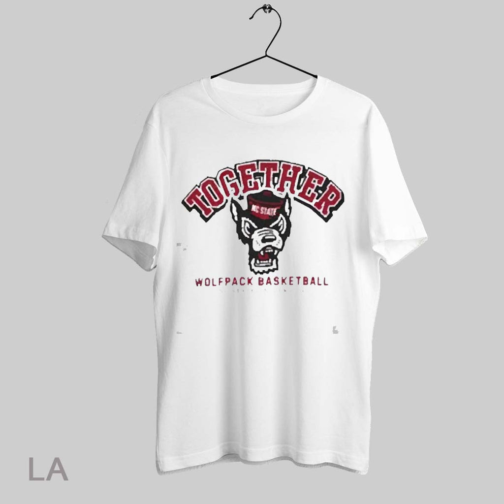 Top State University Together Wolfpack Basketball - Adult & Kids T-Shirts, Sweatshirts & Hoodies apparel design preview 1