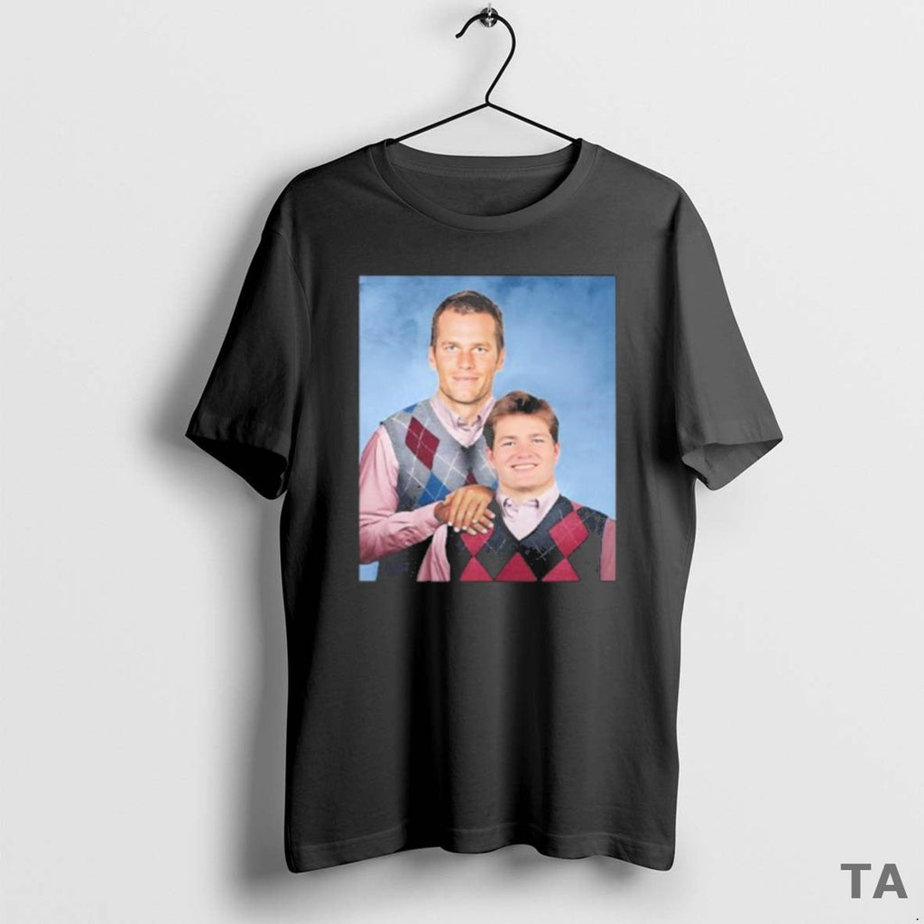 Top Step Brother Brady Maye New England Football - Adult & Kids T-Shirts, Sweatshirts & Hoodies apparel design preview 1