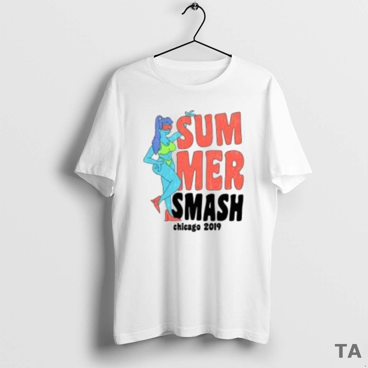 Top Summer Smash 2019 Up Chicago 2k19 - Adult & Kids T-Shirts, Sweatshirts & Hoodies apparel design preview 1