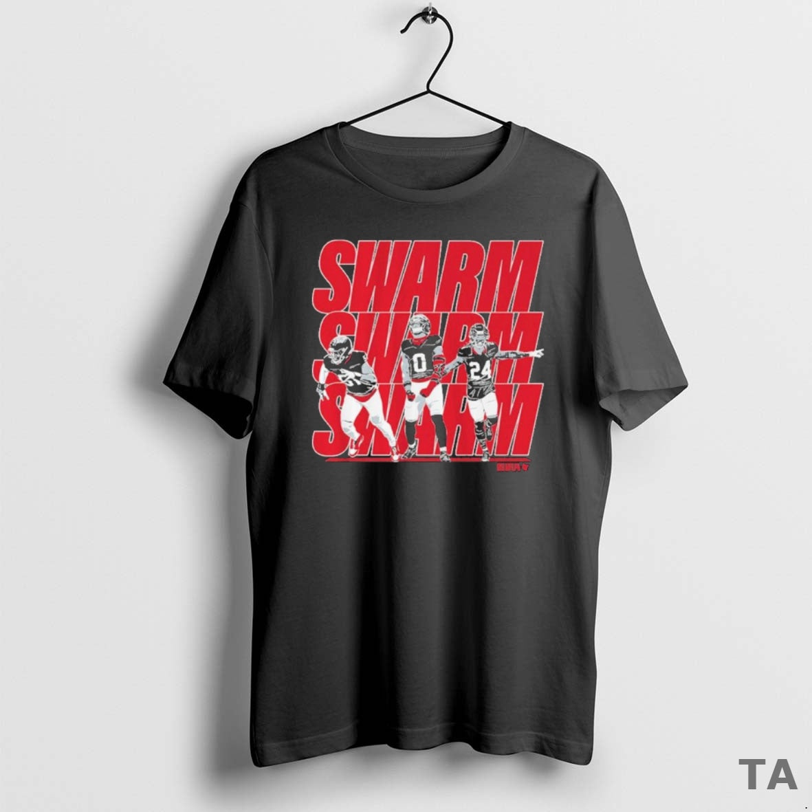 Top Swarm Will Anderson Jr Azeez Al Shaair Derek - Adult & Kids T-Shirts, Sweatshirts & Hoodies apparel design preview 1