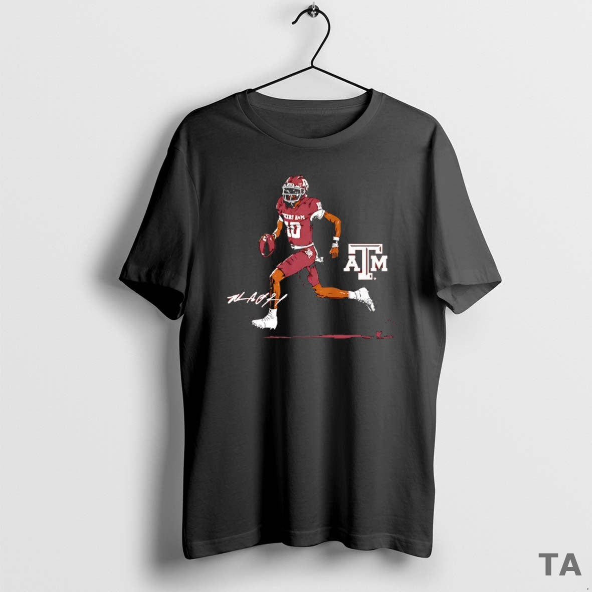 Top Texas M Aggies Football Marcel Reed Superstar - Adult & Kids T-Shirts, Sweatshirts & Hoodies apparel design preview 1