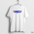 Top Texas M Aggies X Gun Logo Parody Circle - Adult & Kids T-Shirts, Sweatshirts & Hoodies apparel design preview 1