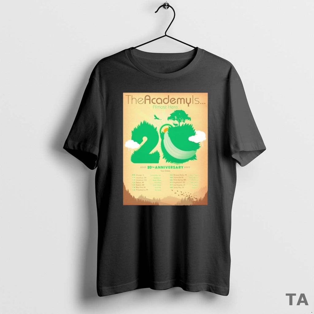 Top Academy Is 20 Year Almost Here Anniversary Tour - Adult & Kids T-Shirts, Sweatshirts & Hoodies apparel design preview 1
