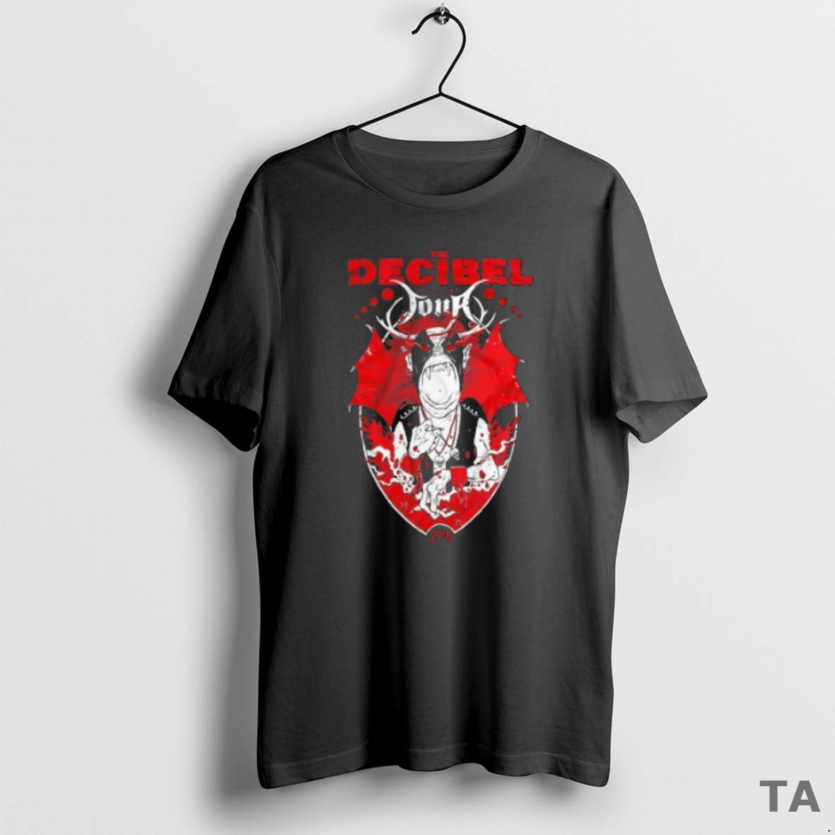 Top Decibel Magazine Fire Ice Tour 2016 - Adult & Kids T-Shirts, Sweatshirts & Hoodies apparel design preview 1