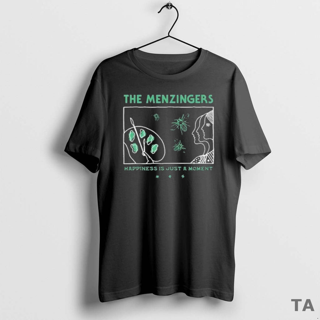 Top Menzingers Happiness Is Just Moment Painter - Adult & Kids T-Shirts, Sweatshirts & Hoodies apparel design preview 1