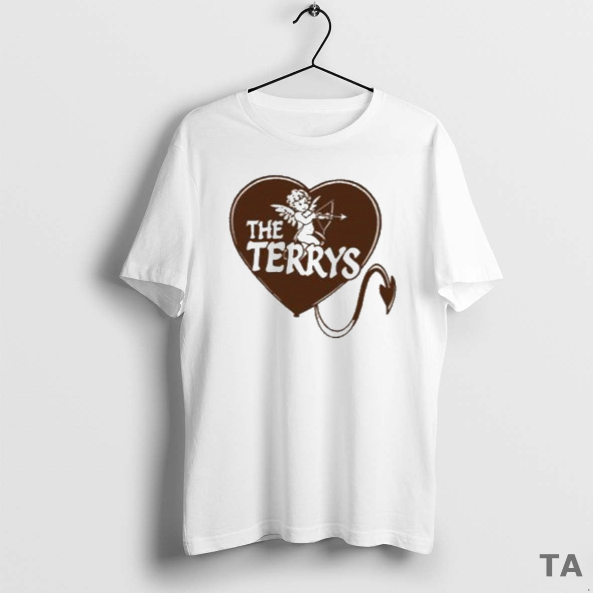Top Terrys Heart Rib Cupid - Adult & Kids T-Shirts, Sweatshirts & Hoodies apparel design preview 1