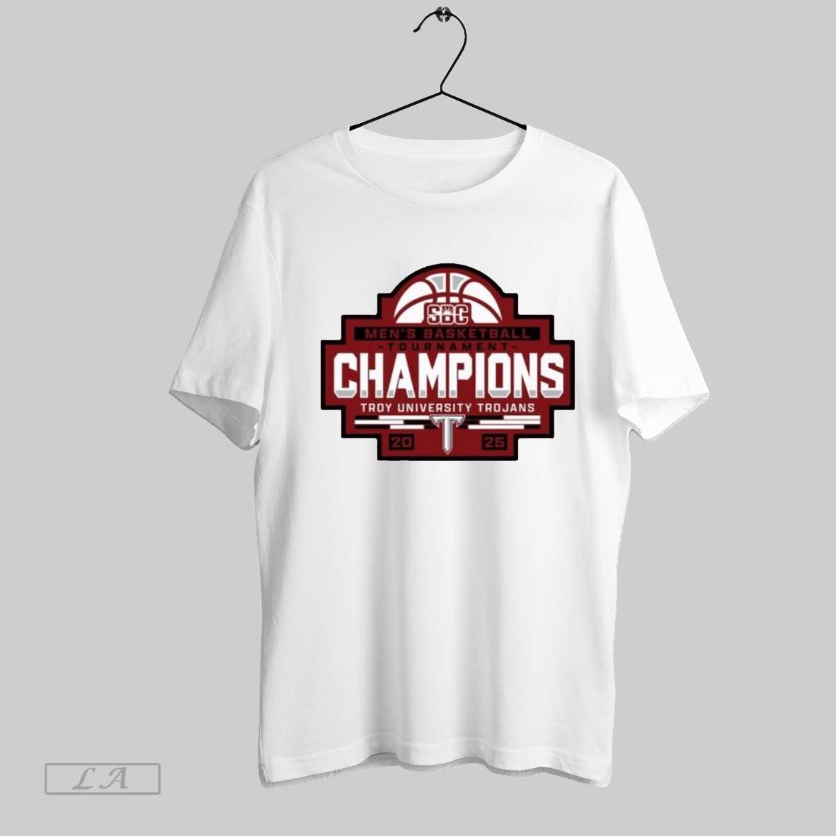 Top Troy University Trojans 2025 Sbc Sun Belt Mens - Adult & Kids T-Shirts, Sweatshirts & Hoodies apparel design preview 1