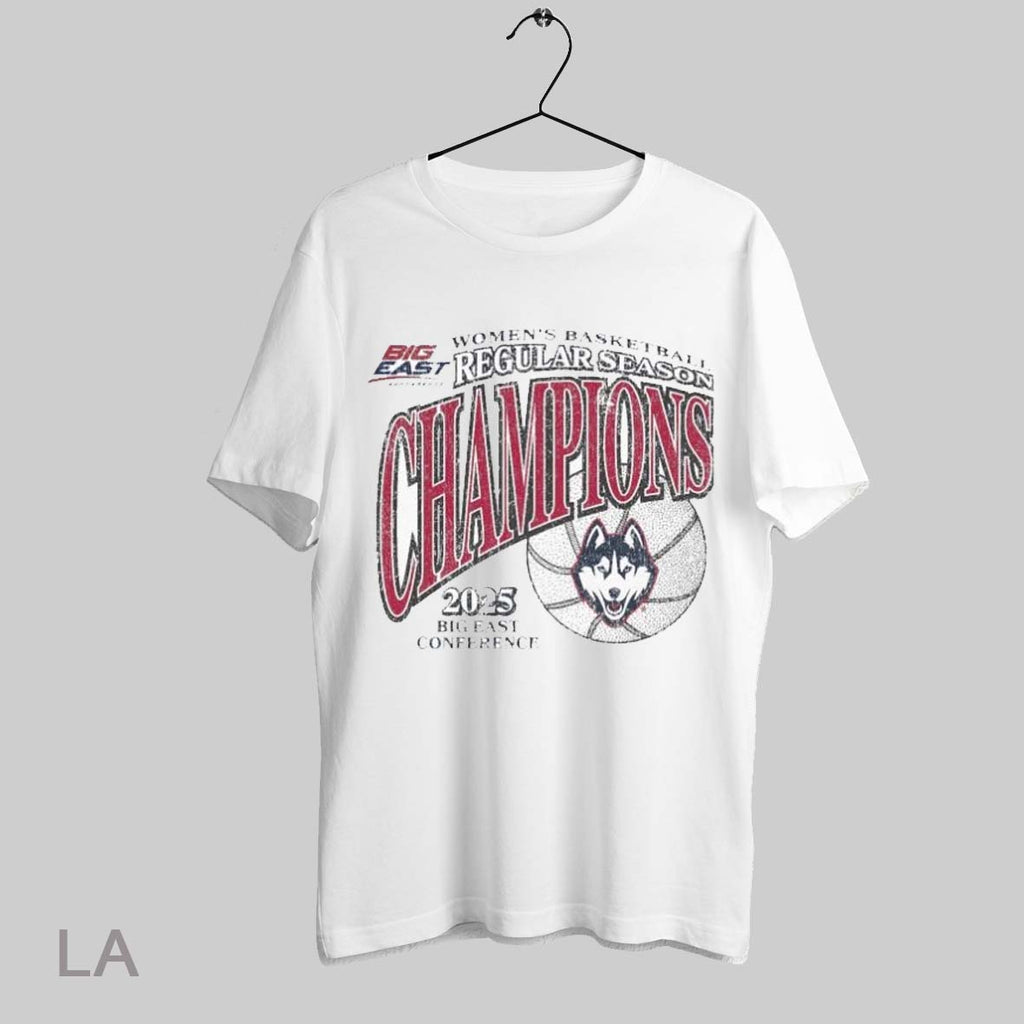 Top Uconn Huskies Womens Basketball 2024 25 Big East - Adult & Kids T-Shirts, Sweatshirts & Hoodies apparel design preview 1