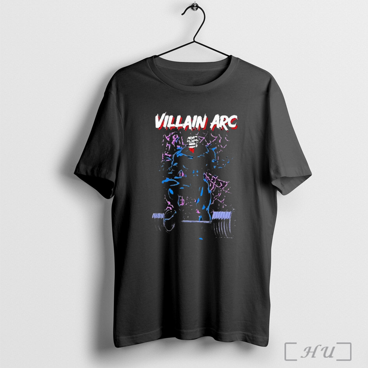 Top Villain Arc Weightlifting 2025 - Adult & Kids T-Shirts, Sweatshirts & Hoodies apparel design preview 1