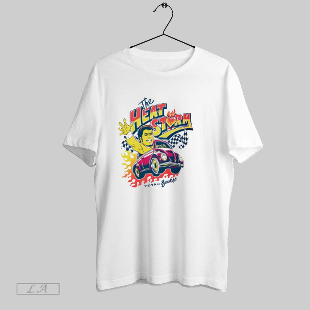 Top Yuya Uemura Is Back The Heat Storm - Adult & Kids T-Shirts, Sweatshirts & Hoodies apparel design preview 1