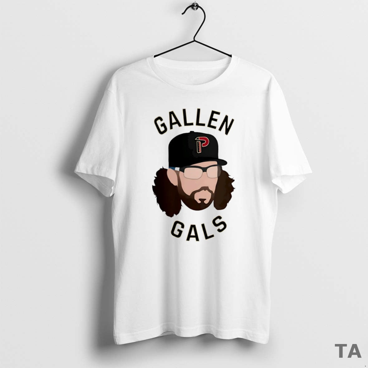 Top Zac Gallen Arizona Diamondbacks Gals Circle - Adult & Kids T-Shirts, Sweatshirts & Hoodies apparel design preview 1