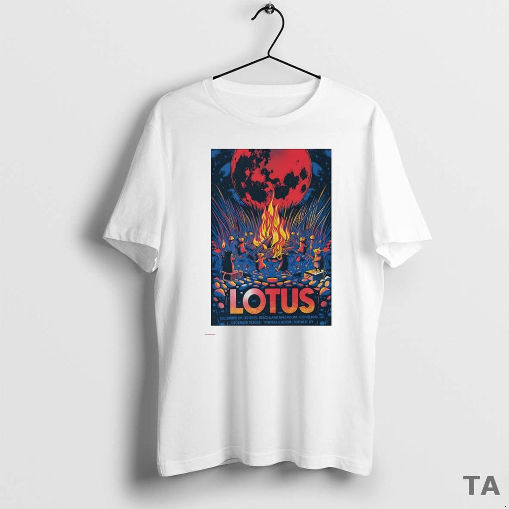 Top Lotus New Years Eve December 29 30 2025 Cleveland - Adult & Kids T-Shirts, Sweatshirts & Hoodies apparel design preview 1