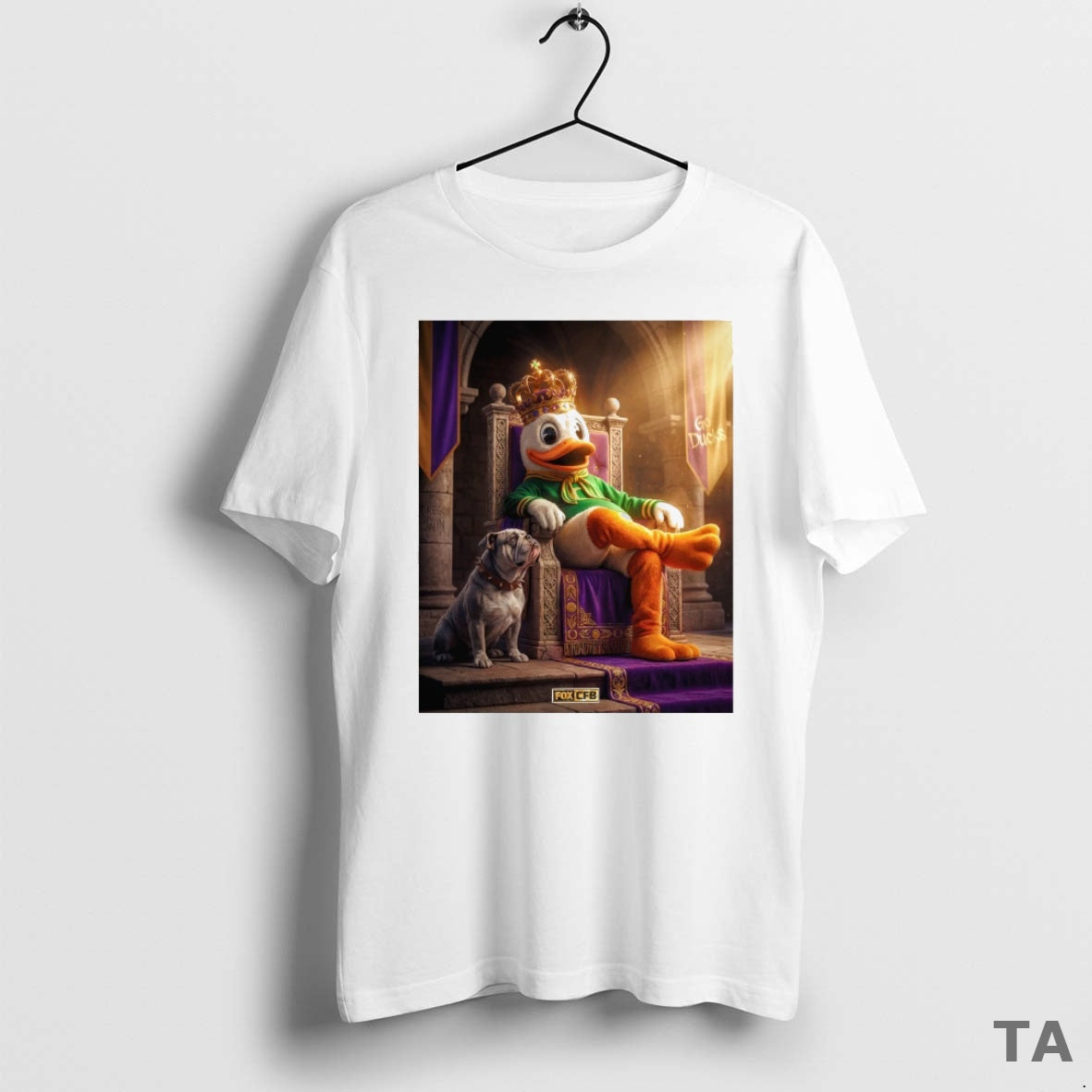 Top Ducks Knock Dukes Out College Football Playoff - Adult & Kids T-Shirts, Sweatshirts & Hoodies apparel design preview 1