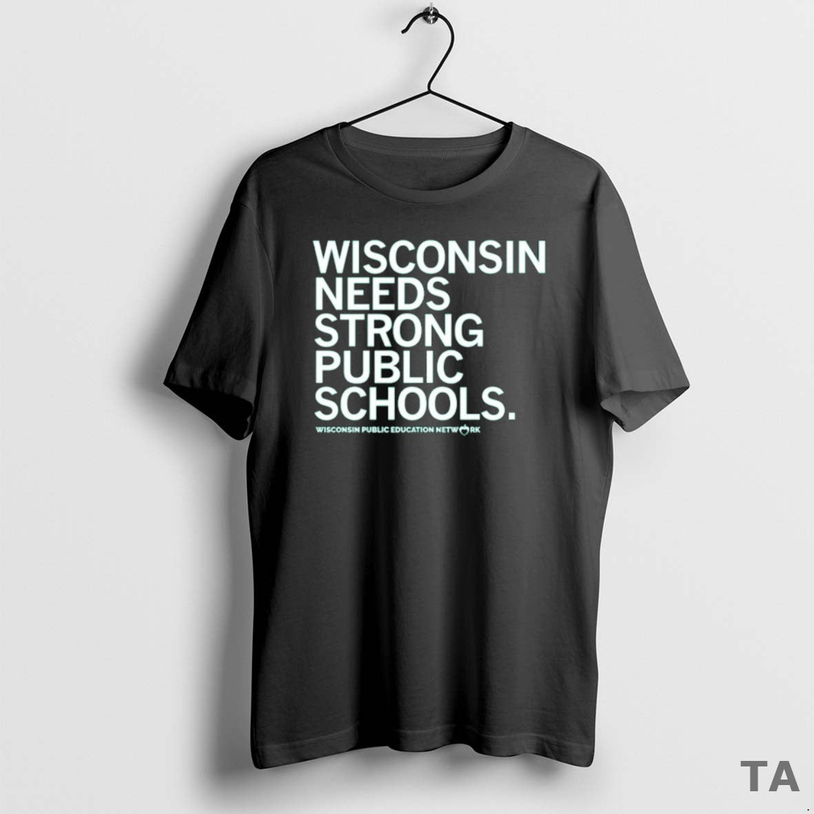 Top Wisconsin Needs Strong Public Schools - Adult & Kids T-Shirts, Sweatshirts & Hoodies apparel design preview 1