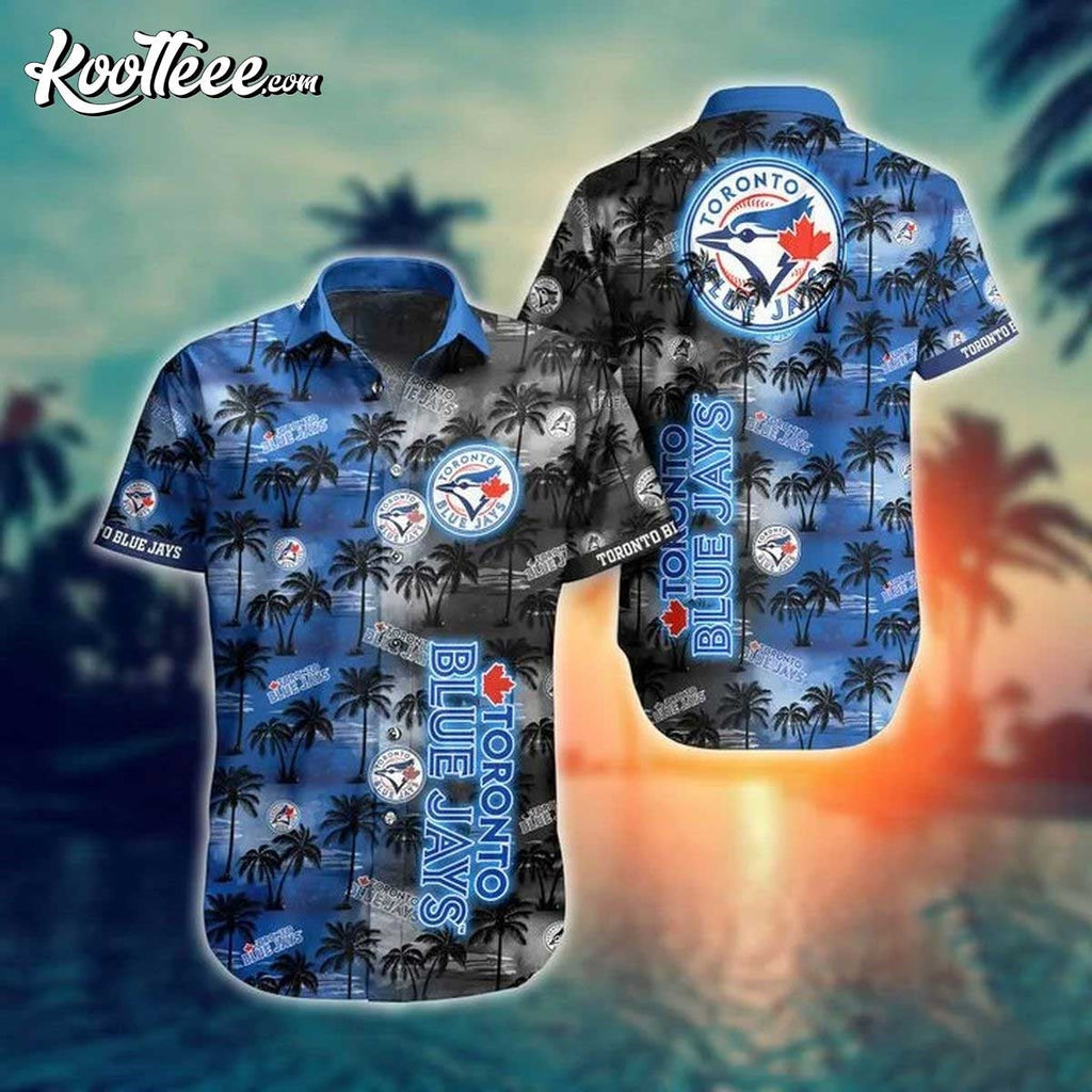 Toronto Blue Jays MLB Hawaiian - Adult & Kids T-Shirts, Sweatshirts & Hoodies apparel design preview 1