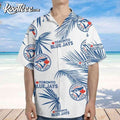 Toronto Blue Jays MLB Palm Leaves Hawaiian - Adult & Kids T-Shirts, Sweatshirts & Hoodies apparel design preview 1