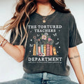 Tortured Teachers Department Comfort Colors Teacher - Adult & Kids T-Shirts, Sweatshirts & Hoodies apparel design preview 1