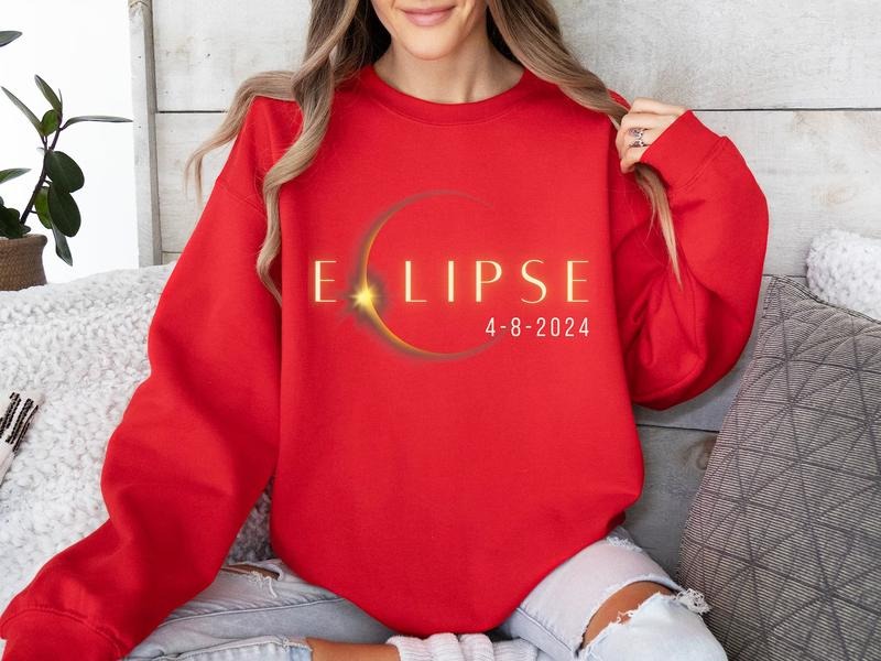 Total Solar Eclipse 2024 DRG April 8th Event - Adult & Kids T-Shirts, Sweatshirts & Hoodies apparel design preview 1