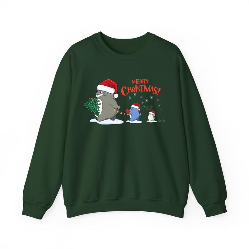 Totoro Studio Ghibli Spirited Away Miyazaki Hayao - Adult & Kids T-Shirts, Sweatshirts & Hoodies apparel design preview 1