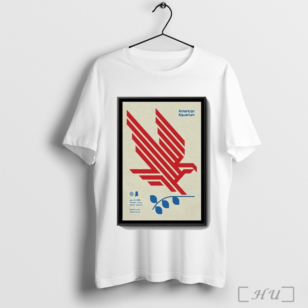 Tour 2025 American Aquarium Waverly Al Usa Poster - Adult & Kids T-Shirts, Sweatshirts & Hoodies apparel design preview 1