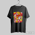 Toxic Burger Menu Characters Fast Food Skull Motif - Adult & Kids T-Shirts, Sweatshirts & Hoodies apparel design preview 1