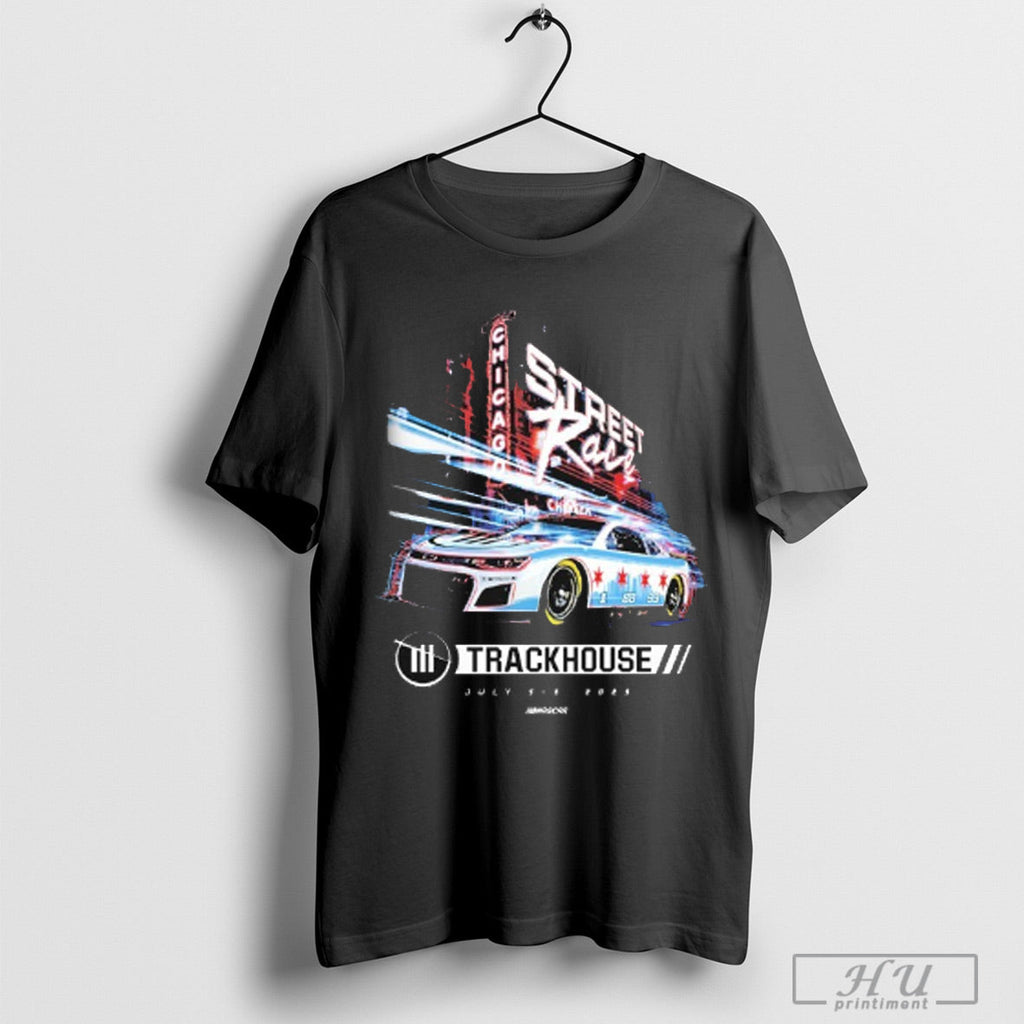 Trackhouse Chicago Street Race Nascar - Adult & Kids T-Shirts, Sweatshirts & Hoodies apparel design preview 1