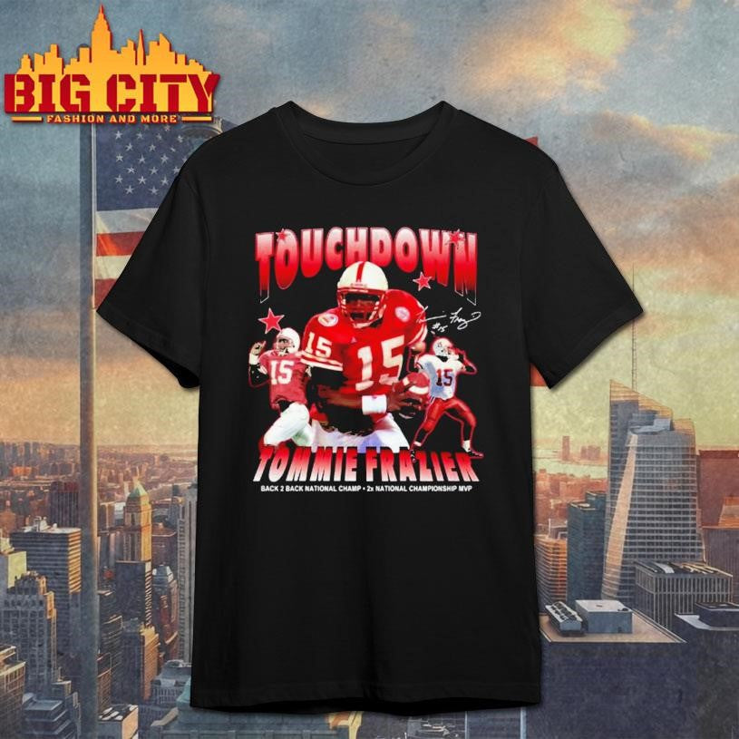 Trae Taylor Touch Sown Tommie Frazier - Adult & Kids T-Shirts, Sweatshirts & Hoodies apparel design preview 1