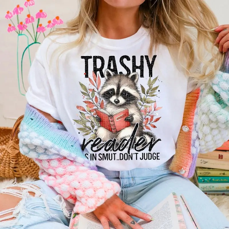 Trashy Reader DTF Transfers THIS IS NOT - Adult & Kids T-Shirts, Sweatshirts & Hoodies apparel design preview 1