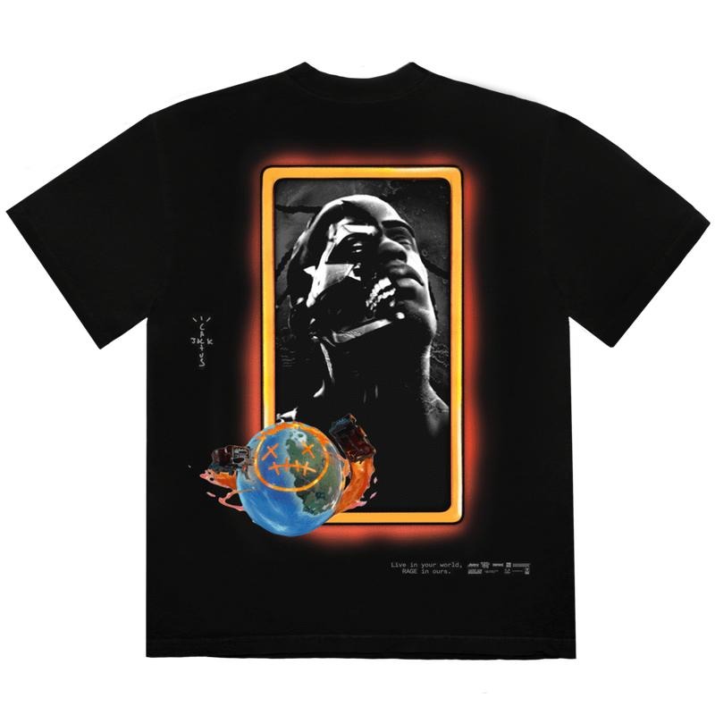 Travis Scott Astro Portrait Black 2020 (CJFN SS15) - Adult & Kids T-Shirts, Sweatshirts & Hoodies apparel design preview 1