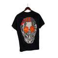 Travis Scott Birds Eye View Metallic Skull Black - Adult & Kids T-Shirts, Sweatshirts & Hoodies apparel design preview 1