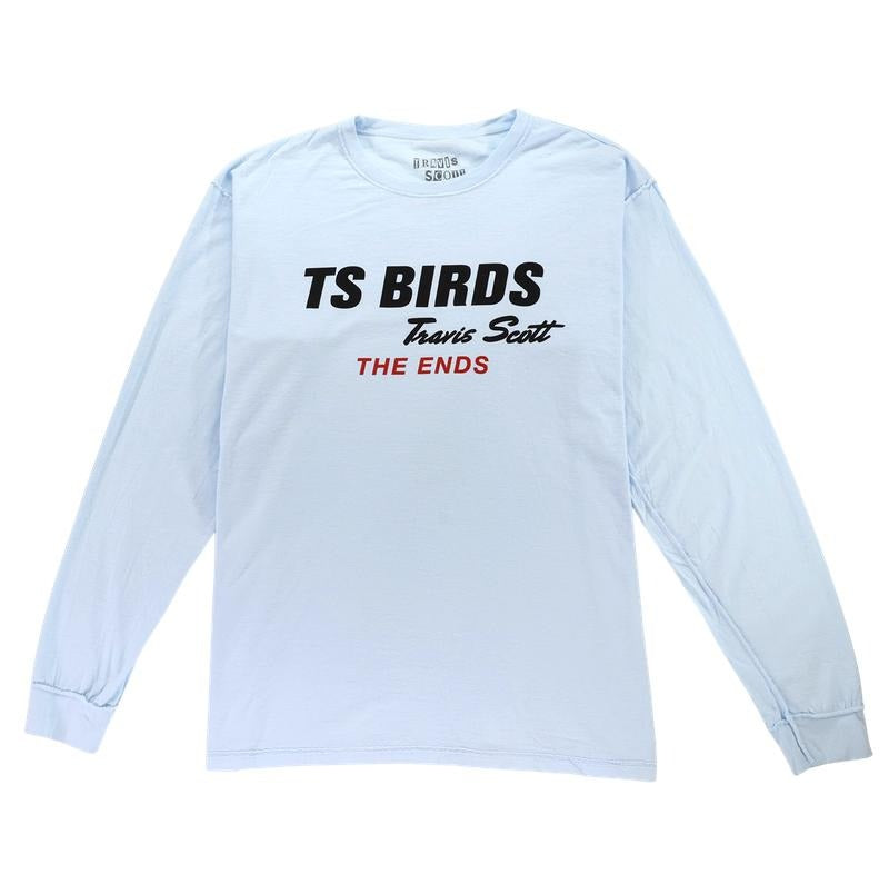 Travis Scott Birds Ends Blue - Adult & Kids T-Shirts, Sweatshirts & Hoodies apparel design preview 1