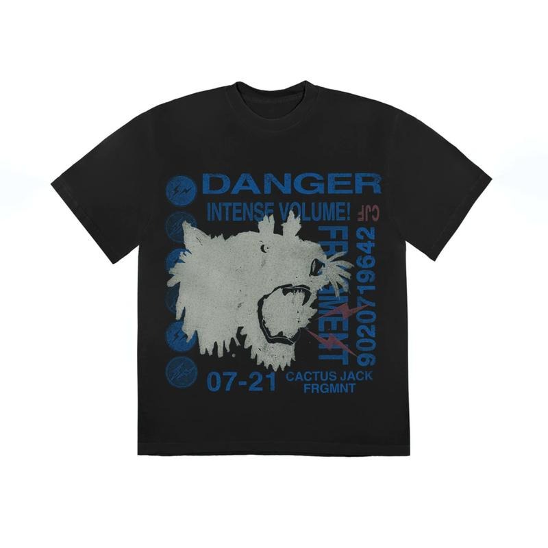 Travis Scott Cactus Jack Fragment Danger (CJFR SS02) - Adult & Kids T-Shirts, Sweatshirts & Hoodies apparel design preview 1