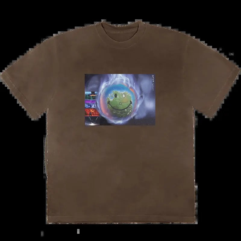 Travis Scott World Event Bleached Black - Adult & Kids T-Shirts, Sweatshirts & Hoodies apparel design preview 1
