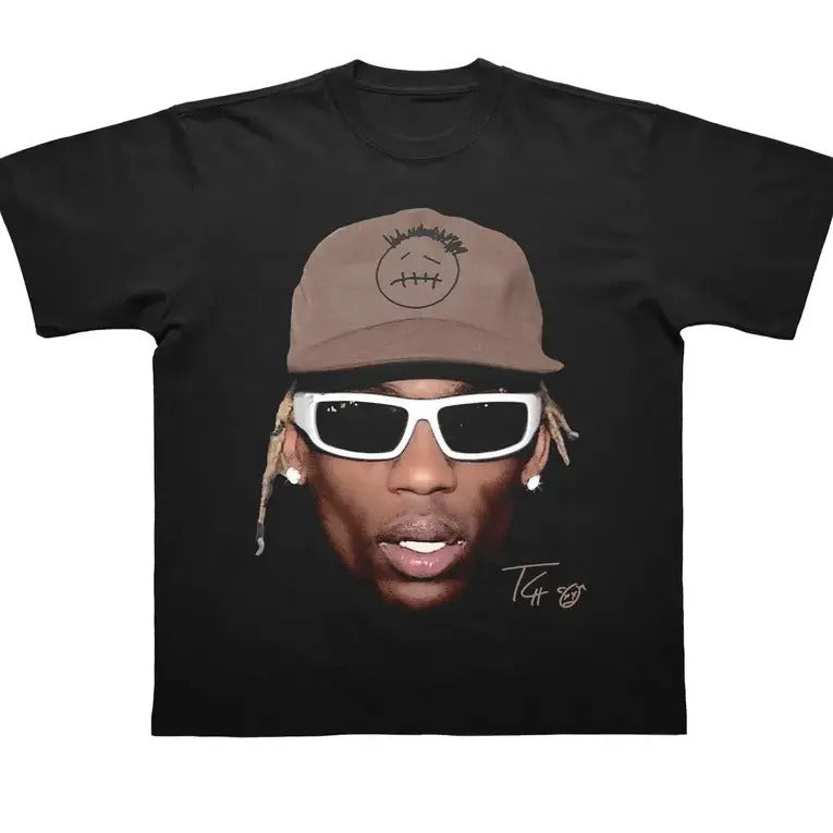 Travisss Concert Fan Vingate Hip Hop Rapper - Adult & Kids T-Shirts, Sweatshirts & Hoodies apparel design preview 1