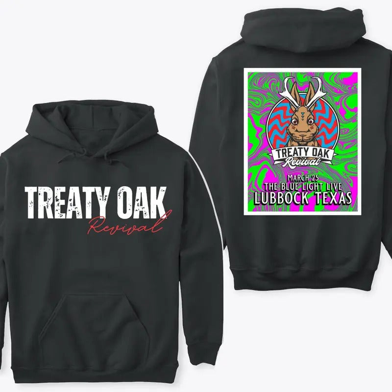 Treaty Oak Revival March 25 Blue Light Live Lubbock - Adult & Kids T-Shirts, Sweatshirts & Hoodies apparel design preview 1