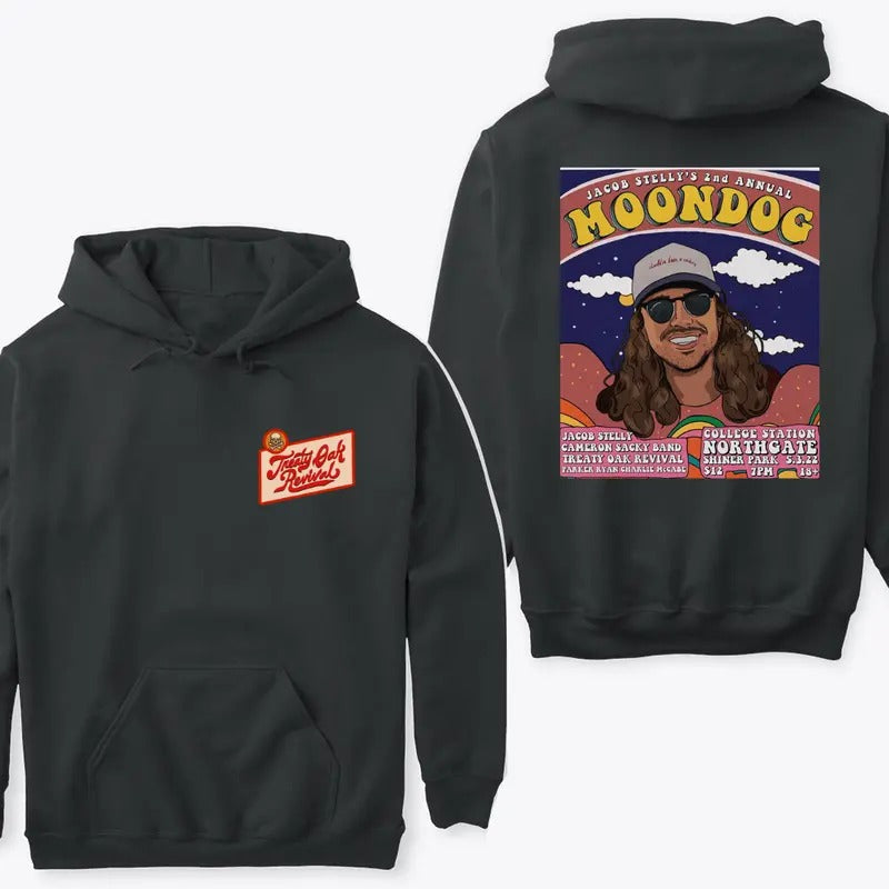 Treaty Oak Revival Moondog Music Fans - Adult & Kids T-Shirts, Sweatshirts & Hoodies apparel design preview 1