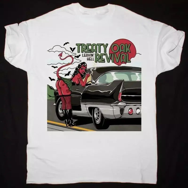 Treaty Oak Revival Trending Cotton - Adult & Kids T-Shirts, Sweatshirts & Hoodies apparel design preview 1