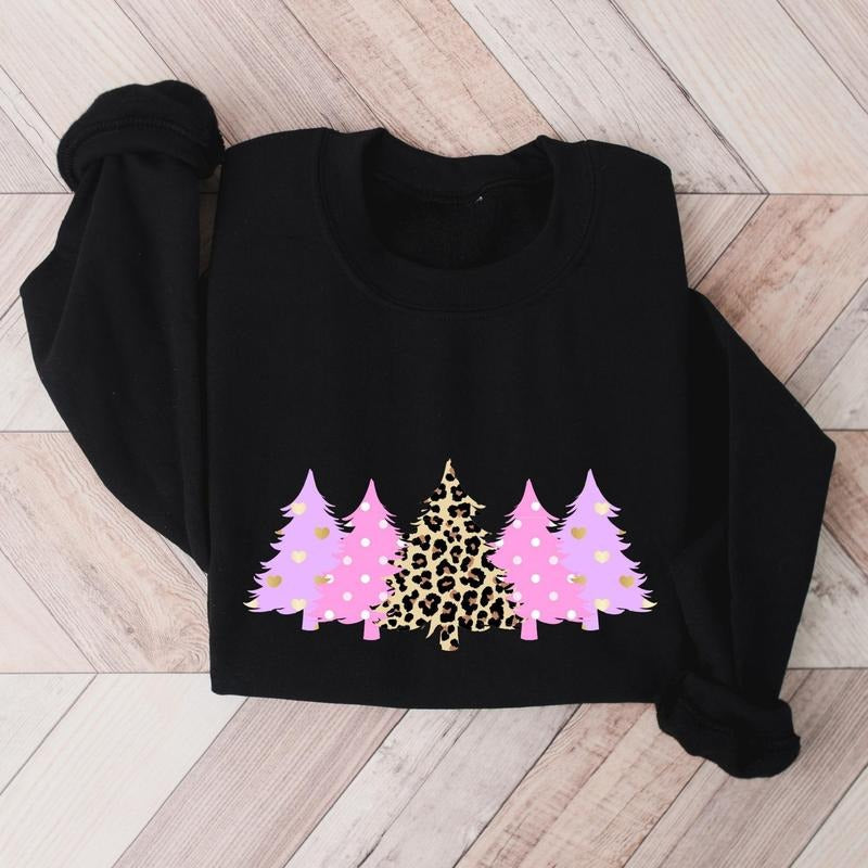 Tree Matching Xmas Celebration Woman Christian Winter - Adult & Kids T-Shirts, Sweatshirts & Hoodies apparel design preview 1