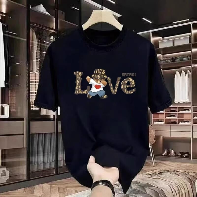 Trend Creative Love Printed Short Sleeved 2025 Summer - Adult & Kids T-Shirts, Sweatshirts & Hoodies apparel design preview 1