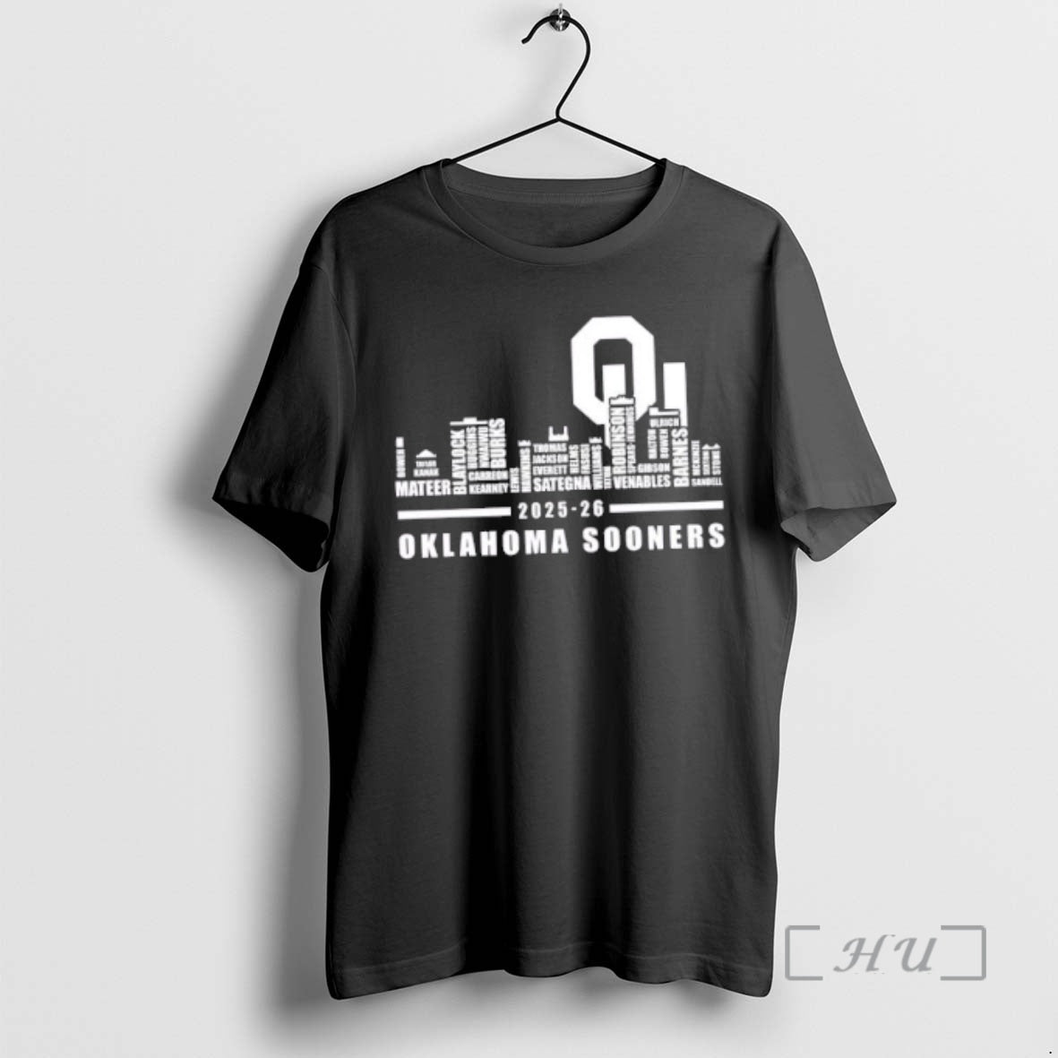 Trending 2025 26 Oklahoma Sooners Football All Names - Adult & Kids T-Shirts, Sweatshirts & Hoodies apparel design preview 1